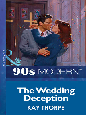 cover image of THE WEDDING DECEPTION